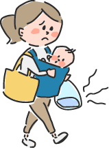 おむつの持ち帰りは保護者が大変